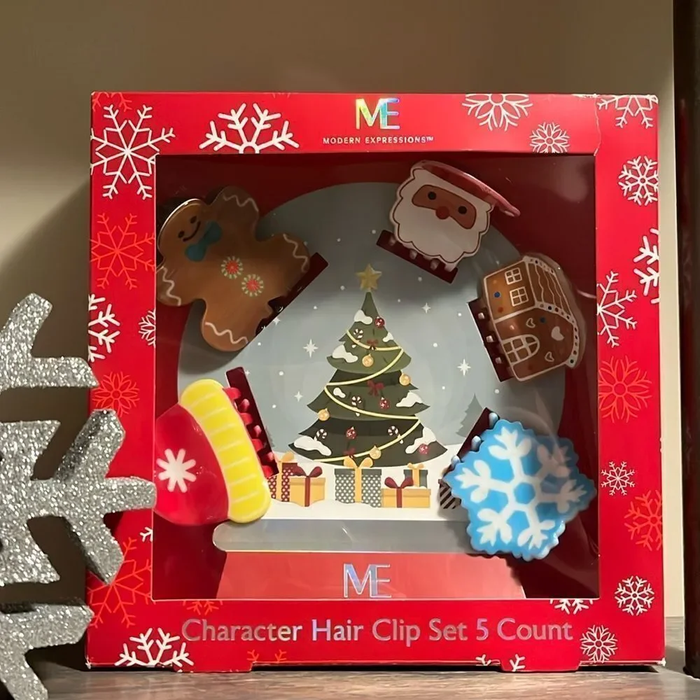 MODERN EXPRESSIONS CHARACTER HAIR CLIPS